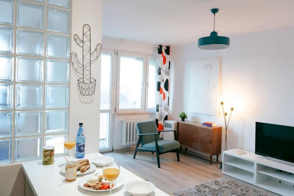 Wawaview! Studio With An Amazing View! Powisle. Varsavia Esterno foto