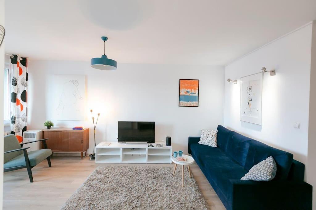 Wawaview! Studio With An Amazing View! Powisle. Varsavia Esterno foto